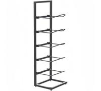 ISCBAFYX Support Mural pour Tapis de Yoga, Support Mural pour Tapis, Organisateur de Rack, Rouleau Bloc de Mousse de Rangement, pour Sangle de Suspension, Bandes de résistance Lors d'un Cours de