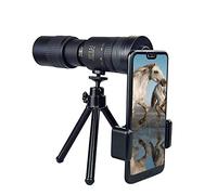 ISCBAFYX Télescope monoculaire Haute Puissance 10-30x40 mm téléobjectif Zoom télescopes étanches avec Support pour Adultes Camping d'oiseaux pour l'observation des Oiseaux Adultes Jumelles de