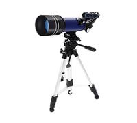 ISCBAFYX Télescope monoculaire télescope Haute Puissance Ouverture de 70 mm Longueur focale de 400 mm avec trépied réglable Lunette de Recherche réfracteur 16X 66X pour débutants Jumelles
