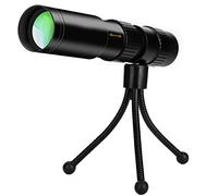 ISCBAFYX Télescope monoculaire télescopes Haute Puissance, Super téléobjectif 10-300X32mm pour l'observation des Oiseaux de Voyage, Concerts, matchs de Football pour l'observation des Oiseaux