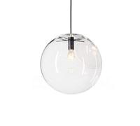 ISCBAFYX Traditionnel Modern Transparent Pendants Lumières Personnalité Fashion Indoor Decorative Little Lampe de Suspension E27 Single Head European Home Lighting Plafond Playlier Assemblées Taille: