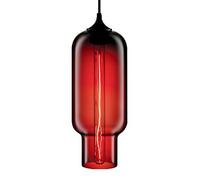 ISCBAFYX Traditionnel Nordic Art Whistle Suspension Pendante Light Colorful Transparent Glass Restaurer Dropligh