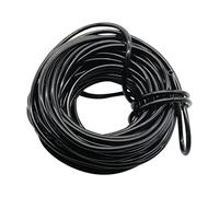 ISCBAFYX Tuyau Souple d'arrosage 4/7 mm Tuyau d'égouttement de Systèmes d'irrigation en PVC pour serres compacts Portables (1/4''_40M(131.2FT))