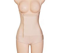 ISCBAFYX Vêtements de Mise en Forme du Corps pour Femmes, Coupe ajustée, ajustée, révélant la Poitrine, Robe Moulante (Peau 3X)