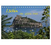 Ischia, die grüne Insel (Tischkalender 2026 DIN A5 quer), CALVENDO Monatskalender: Ischia - die grüne Insel im Golf von Neapel - fasziniert durch ihre ... die wunderschöne Natur und das Meer.