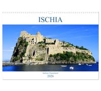 Ischia - l'île de rêve italienne, Version française (Calendrier mural 2026 DIN A3 portrait), Calendrier CALVENDO mensuel