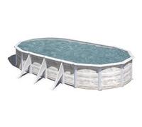 iscine ovale acier Gre Pools 7,44m x 3,99m x H: 1,22m - Imitation bois Nordique Bois