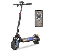 iScooter 800W Trottinette Électrique Adulte, Autonomie Maximale de 40 KM, Scooter Électrique Pliable 10", Contrôle Via Application, Charge Maximale 120 KG, Guidon Réglable
