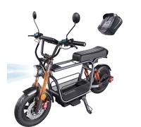 Iscooter Dx5 Trottinette Électrique, Moteur 1500w, Batterie 48v 15,6ah,Pneus Tubeless 15 Pouces,Vitesse Maximale 55km/H,Autonomie 72km