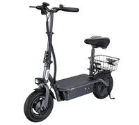 Iscooter F3 Trottinette Électrique Avec Siège Et Panier Arrière, Moteur 1000 W, Batterie 48 V 13 Ah, Pneu Pneumatique 10 Pouces, Vitesse Maximale 45 Km/H, Autonomie 60 Km