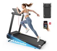 iScooter FT60 Treadmill 3.0HP 14km/h 120kg 15% Auto Incline 1030x420mm Running Belt