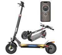 Iscooter Ix3 Scooter Électrique Pliant, Pneus Pneumatiques De 10 Pouces, Moteur 800 W, Batterie 10 Ah, Vitesse Maximale De 40 Km/H, Portée Maximale De 40 Km, Hauteur Du Guidon Réglable