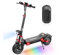IScooter IX8, trottinette électrique pour les trajets urbains, 1200 W x 2, double moteur, batterie 48 V 20 Ah, 12 pouces, modèle tout-terrain, autonomie maximale de 70 km, vitesse maximale de 60 km/h,