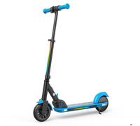 iScooter K4 Bleu Electric Scooter for Kids 150W 21.6V 2.6Ah 16km/h 7-9km Range 6"" Tires Adjustable Height Bluetooth