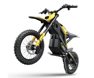 iScooter MT2 Moto tout-terrain électrique, batterie 48 V 22,5 Ah, déverrouillage intelligent NFC - jaune