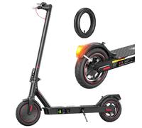 iScooter Trottinette électrique Pliable 8,5" pour Adolescents et Adultes, Moteur de 35O, autonomie 30 km, Max 25 km/h, Charge 100 kg, freinage Double, 3 Modes d'élocité, déplacements Quotidiens