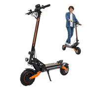 iScooter W12 Electric Scooter 2x1500W 52V 25Ah 70km/h 100km Range 11"" Tires Foldable 150kg