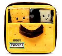 iscream Hershey's Chocolate S'Mores Lot de 27,9 x 27,9 cm avec mini oreillers de fixation S'Mores