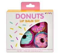 iscream Lot de 3 baumes à lèvres en forme de beignet