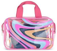 iscream Lot de 3 trousses de toilette, de maquillage, de voyage et de voyage - Tourbillon coloré