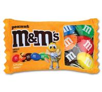 iscream M&M's Peanut Package Ensemble d'oreillers de 40,6 x 21,6 cm avec mini oreillers M&M's Candy