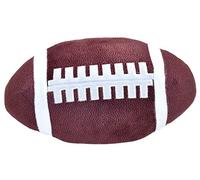 iscream Mini oreiller anti-stress en forme de ballon de football recouvert de polaire soyeuse 25,4 cm