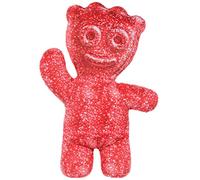 iscream Sour Patch Kids Coussin en Forme de Personnage de Bonbons en Relief Rouge 42,5 x 30,5 cm