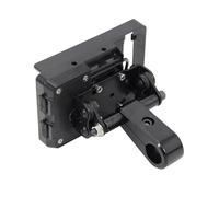 Isctxh Support Téléphone Moto Support De Guidon Universel 22 Mm, GPS Noir Moto pour avec Pince(BC)