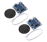 ISD1820 Module auditif avec microphone 20 secondes de stockage vocal intégré Haut-parleur 0,5 W pour projets de circuit