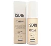 -Isdin Coverage Haute Couvrance Fond de Teint SPF50+ 30 ml (Teinte : 1.0 Pearl)
