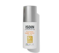 ISDIN Fond de teint Fusion Water MAGIC Repair Color SPF 50 Crème solaire teintée pour le visage et triple action anti-âge