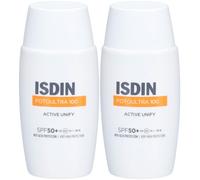 ISDIN Foto Ultra Active Unify Fusion Fluid® SPF50+ Solution(S) 2x50 ml