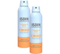 Isdin Fotoprotector Transparent Spray Wet Skin IP50 Flacon 250ml Promo 1+1 Gratuit