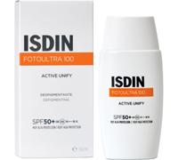Isdin Fotoultra 100 Active Unify Sem Cor Spf50+ 50ml