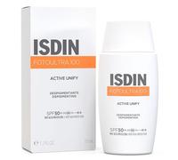 Isdin FotoUltra Active Unify Crème Solaire Visage Dépigmentante SPF 50+ / 50ml