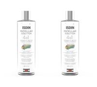 ISDIN Micellar Solution 4 en 1 Nettoyant visage hydratant Eau Pour Le Visage 2x400 ml