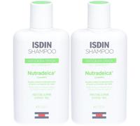 ISDIN Nutradeica Shampooing antipelliculaire Pellicules grasses Gouttes Ophtalmiques 2x200 ml