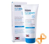 Isdin Nutratopic Pro-Amp Crème Corps Émolliente Pour Peau Sèche 200ml Hydratante