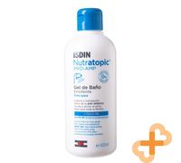 ISDIN Nutratopic Pro-Amp Nettoyant Corps pour Sec Peau 400ml Avec Niacinamide