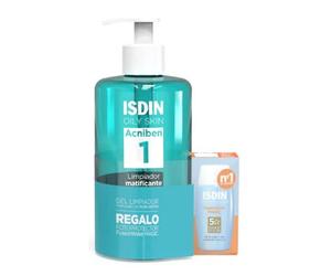 Isdin Pack Acniben Nettoyant 400ml + Fusion Water Magic 10ml
