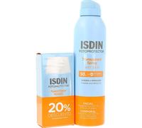 Isdin Pack Transparent Spray Wet Skin Spf50 + Fusion Water