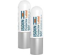 Isdin Protector Labial IP50+ Baume À Lèvres Stick 4g Promo 1+1 Gratuit