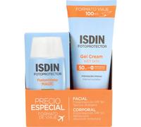 ISDIN Set Fusion Water Magic SPF50+ 50 ml + Gel Crème SPF50 100 ml