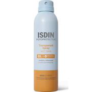 ISDIN Spray Solaire Transparent Peau Humide SPF50 250 ml