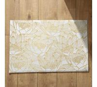 Isdreem Tapis de Bain Antidérapant Et Absorbant Entrée Long Fleur Jetable Personnalisé Bienvenue Séchage Rapide, 50x80cm
