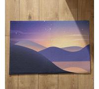 Isdreem Tapis de Bain Antidérapant Et Absorbant Paillasson Exterieur One Piece Paysage Abstrait Grand Sol Lavable Tapis Absorbants, 40x60cm