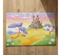 Isdreem Tapis de Bain Coton Paillasson Queen Dessin Animé Mignon Sol Pliable Extérieur Entree Original Motifs Personnalisables, 45x75cm