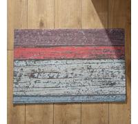 Isdreem Tapis de Bain Hygiénique Tapis Entrée Original Grain de Bois Tapis de Sol Gaming Tapis Entrée XXL Tapis Décoratifs Antidérapants en Coton Léger Et Pelucheux, 50x80cm