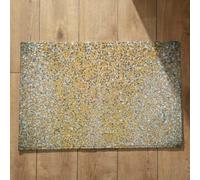 Isdreem Tapis de Bain Ultra Absorbante Paillasson Joli Tapis Devant de Porte Extérieur Paillasson Attrape Poussière Tapis Décoratifs Antidérapants, 40x60cm