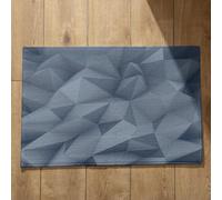 Isdreem Tapis de Cuisine Antidérapant Et Lavable Grand D'Entrée Intérieur Art Géométrique Porte Ultra Mince Sortie Bain Antiderapant Baignoire, 40x60cm